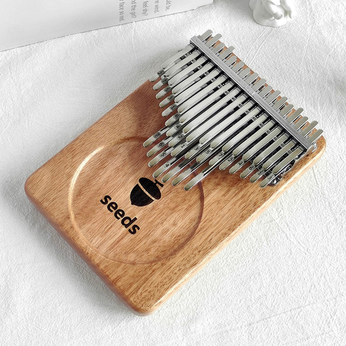 DJPeano Kalimba 41 Key Seeds Chromatic Pisces Plus w/Case - Unleash Your Musical Potential!
