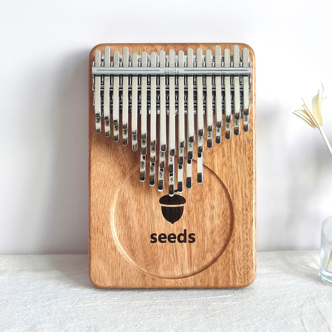 DJPeano Kalimba 41 Key Seeds Chromatic Pisces Plus w/Case - Unleash Your Musical Potential!
